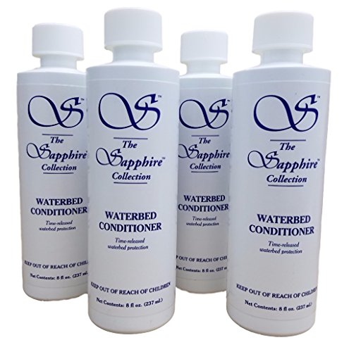 Book Cover Sapphire Collection Blue Magic Waterbed Conditioner, 8oz. - 4 Bottles