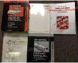 1996 TOYOTA 4RUNNER Service Shop Repair Manual Set FIVE BOOKS WOW W EWD + TRANS