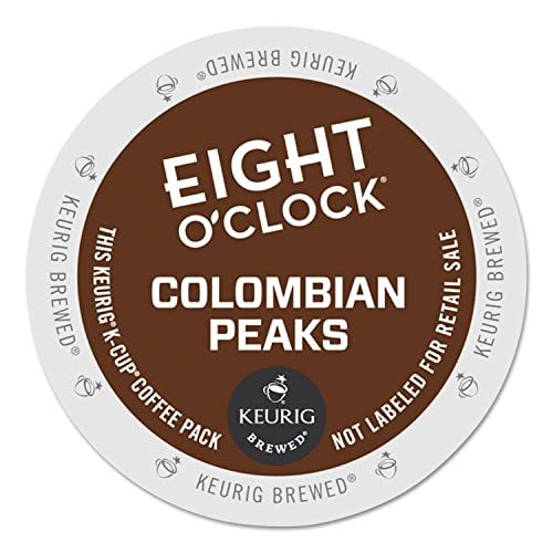 Book Cover Eight O Clock Coffee, Colombian Peaks, 96 Count