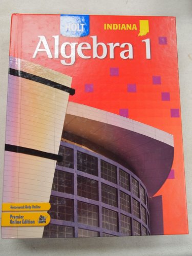 Holt Algebra 1 Indiana