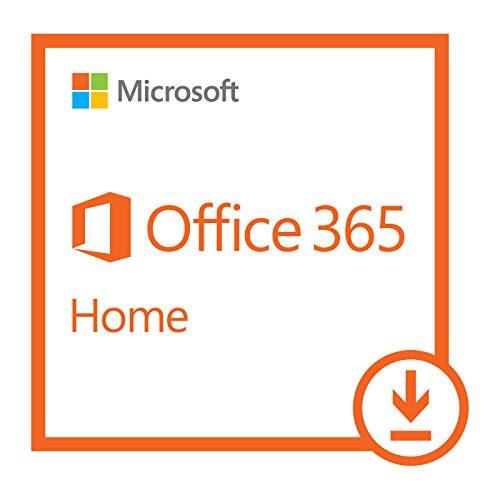 Book Cover Microsoft Office 365 Home | 1-year subscription, 5 users, PC/Mac Download