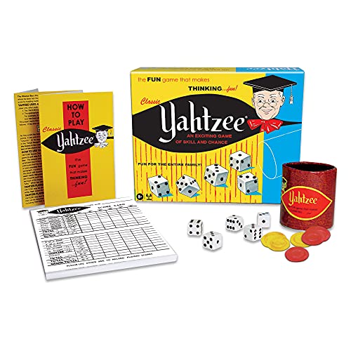 Book Cover Classic Yahtzee, An Exciting Game Of Skill And Chance
