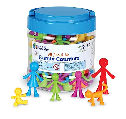 Learning Resources All About Me - Family Counters, set of 72