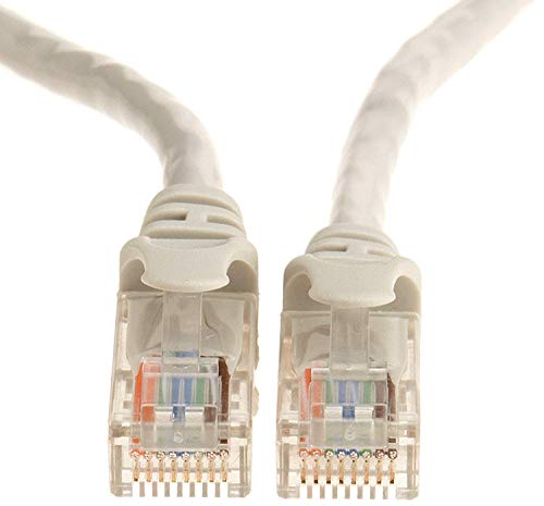 AmazonBasics RJ45 Cat-5e Network Ethernet Cord Internet Cable - 25 Feet (7.6 Meters)