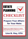 Estate Planning Checklist: Prepare Your Affairs for Your Heirs