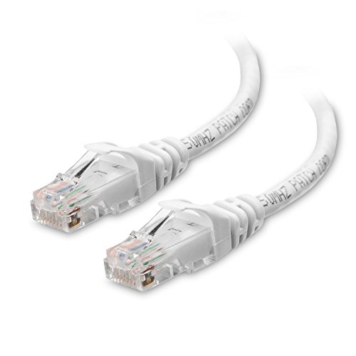 Cable Matters Cat6 Snagless Ethernet Patch Cable in White 35 Feet