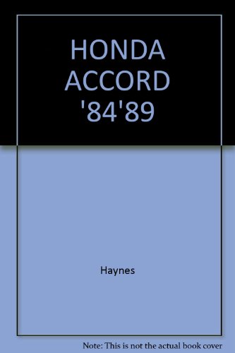 HONDA ACCORD '84'89