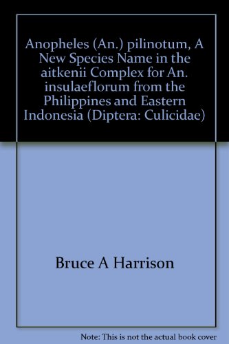 Anopheles (An.) pilinotum, A New Species Name in the aitkenii Complex for An. insulaeflorum from the Philippines and Eastern Indonesia (Diptera: Culicidae)