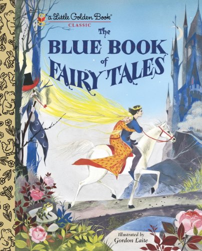 Book Cover The Blue Book of Fairy Tales (Little Golden Book)