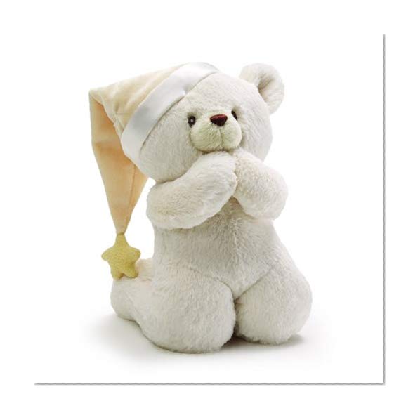 Book Cover Baby GUND Prayer Teddy Bear Musical Stuffed Animal Plush, 8