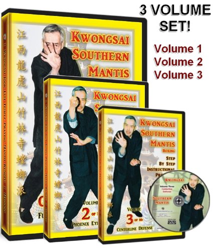 Southern Praying Mantis Kung Fu DVD Set: Volumes One, Two, Three