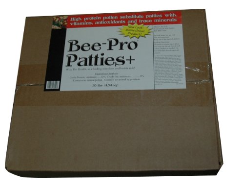 Book Cover Mann Lake FD357 Bee Pro Patties with Pro Health, 10-Pound