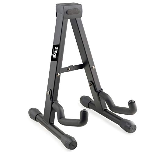 Stagg SUVM-A100BK Foldable"A" Stand for Ukuleles, Mandolins and Violins