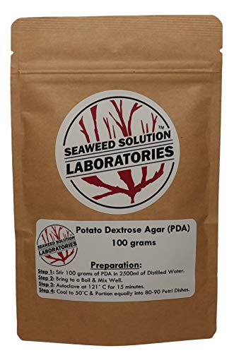 Seaweed Solution Laboratories Potato Dextrose Agar (Pda) Dehydrated, 100 Grams