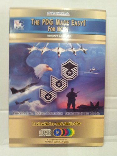 The PDG Made Easy! For NCOs: Testing for E-5, E-6 and E-7 (Audio CDs)