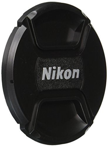 Book Cover CowboyStudio 77mm Center Pinch Snap-on Lens Cap for Nikon Lens Replaces LC 77 - Includes Lens Cap Holder