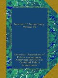 Journal Of Accountancy, Volume 28