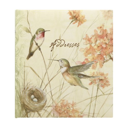 C.R. Gibson Refillable Address Book, Sanctuary (A1-11188)