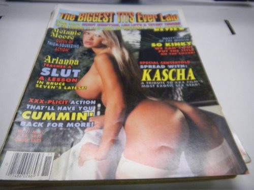 Adult Cinema Review Busty Adult Magazine "Centerfold Spread with Kascha, a Tribute to Xxx Film's Most Exotic Sex Star!" Vol.11 #11 1993