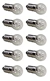 Sci-Supply Mini Lamps 3.8v 0.2A - Pack of 10 Miniature Bulbs