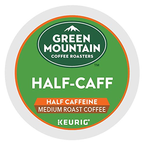Book Cover Green Mountain Coffee Roasters Half-Caff single serve K-Cup pods for Keurig brewers, 96 Count