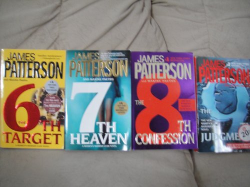 James Patterson Murder Mystery Club Series: The 6th Target+7th Heaven+The 8th Confession=The 9th Judgement