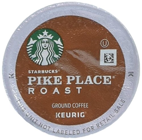 Book Cover STARBUCKS PIKE PLACE ROAST COFFEE K CUP 48 COUNT
