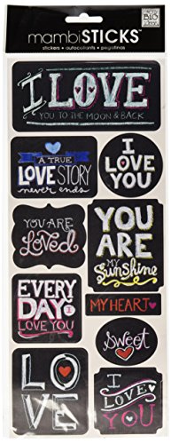 Book Cover me & my BIG ideas mambiSTICKS Stickers, Love