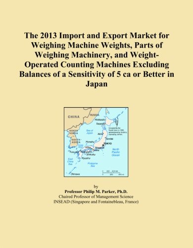 The 2013 Import and Export Market for Weighing Machine Weights, Parts of Weighing Machinery, and Weight-Operated Counting Machines Excluding Balances of a Sensitivity of 5 ca or Better in Japan