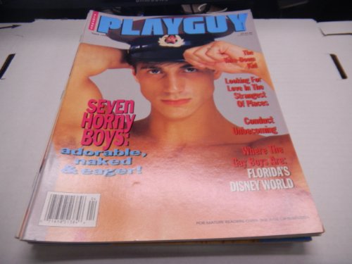 Playguy Gay Adult Magazine "Seven Horny Boys: Adorable, Naked & Eager!" April 1993