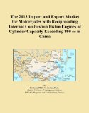 The 2013 Import and Export Market for Motorcycles with Reciprocating Internal Combustion Piston Engines of Cylinder Capacity Exceeding 800 cc in China