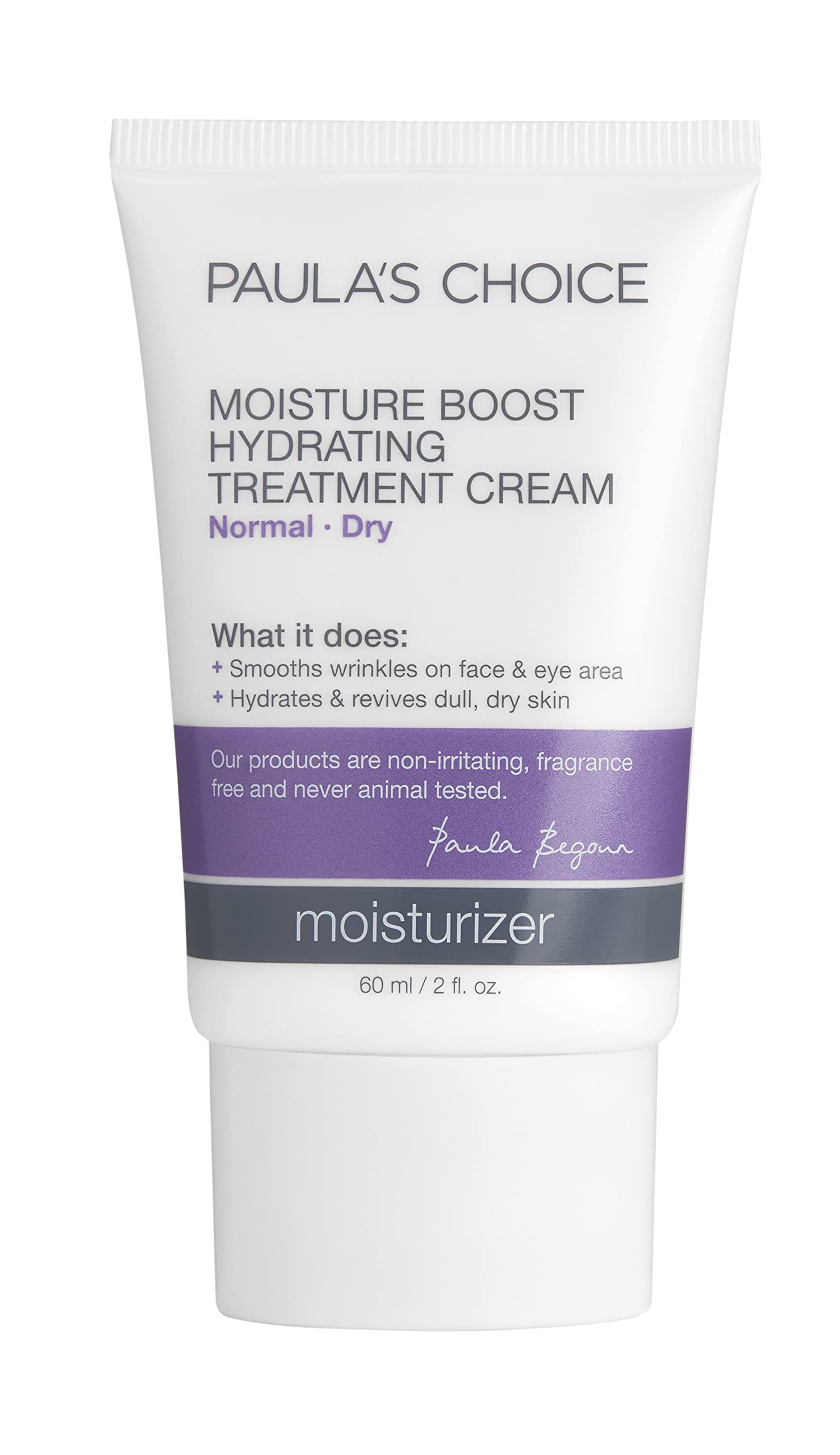 Paula's Choice MOISTURE BOOST Hydrating Treatment Cream, Niacinamide & Hyaluronic Acid, Face Moisturizer for Dry Skin, 2 Ounce