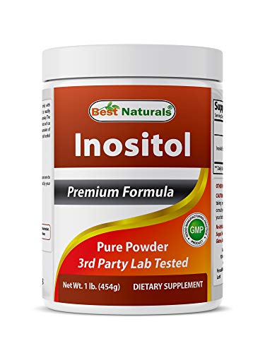 Book Cover Best Naturals Pure inositol Powder (Vitamin B8), 1 Lb Supports Healthy Liver Function, Promotes Cellular Detoxification & Supports Membrane Function