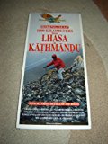 Biking Map 1000 Kilometers from LHASA to KATHMANDU / Himalayan MapHouse / with accurate details of the route / BIKING ACROSS HIGH PLACES / Khamba La - Nagartse - Karo La - Gyantse - Shigatse - Po La - Lhatse - Lakpala - Xegar - Tingri - Kutchu