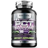 Iron Labs Nutrition PCT Xtreme - PCT Supplement for Men - 30 Day Course - Post Cycle Support Booster (80 Capsules)