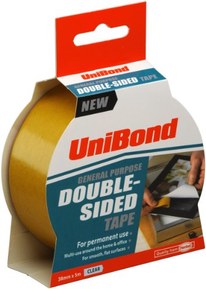 Unibond Ruban adhésif double face 38 mm x 5 m