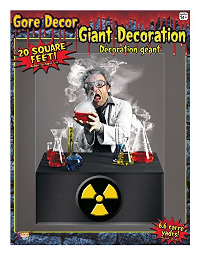Forum Novelties 5-Foot Scientist Wall Gore Indoor/Outdoor Decoration