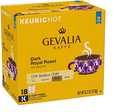 Gevalia Dark - Royal Roast - Coffee 108 ct