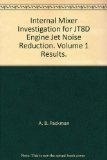 Internal Mixer Investigation for JT8D Engine Jet Noise Reduction. Volume 1 Results.