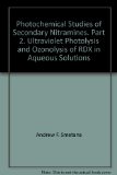 Photochemical Studies of Secondary Nitramines. Part 2. Ultraviolet Photolysis and Ozonolysis of RDX in Aqueous Solutions