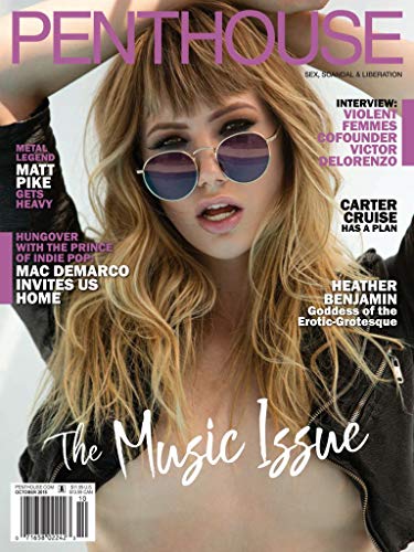 PENTHOUSE MAGAZINE ~ OCTOBER 2018 ~ THE MUSIC ISSUE