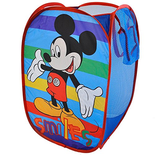 Disney Mickey Mouse Smiles Pop Up Hamper Bedroom DÃ©cor