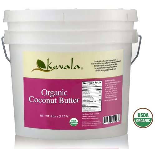 Book Cover Kevala Organic Coconut Butter, 8 Pound