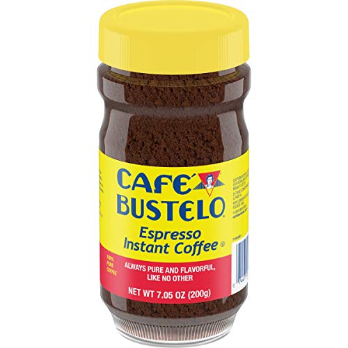 Book Cover CafÃ© Bustelo Espresso Style Instant Coffee, 7.05 Ounce (2 Pack)