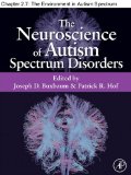 Chapter 15, The Environment in Autism Spectrum Disorders