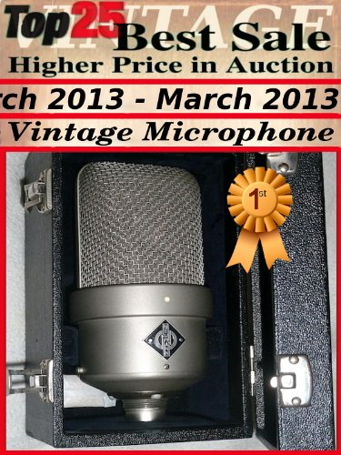 Top25 Best Sale Higher Price in Auction - March 2013 - Vintage Microphone