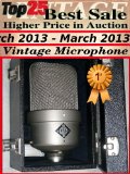 Top25 Best Sale Higher Price in Auction - March 2013 - Vintage Microphone