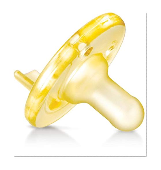 Philips 2 Pack AVENT Soothie Pacifier, Yellow, 0-3 Months