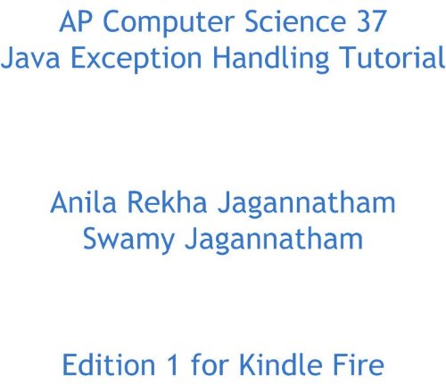 AP Computer Science 37 Java Exception Handling Tutorial