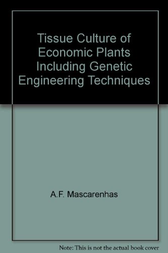 Tissue Culture of Economic Plants Including Genetic Engineering Techniques